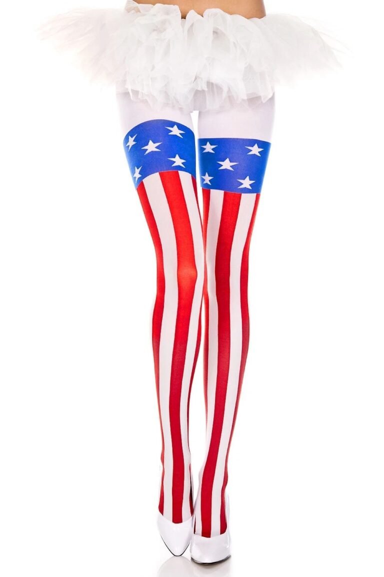 USA Stars and Stripes Tights 7067