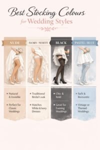 Best Stocking Colours for Wedding Styles Best Stocking Colours for Wedding Styles