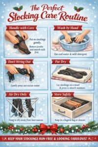 Stocking Care Routine Stocking Care Routine