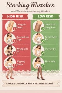 Stockings mistakes Stockings mistakes