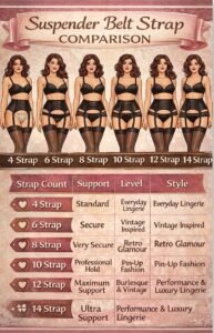 Suspender Belt Strap Comparrison Suspender Belt Strap Comparrison