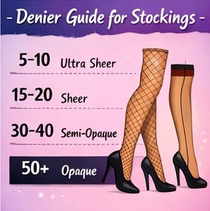Stockings denier Stockings denier