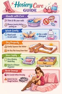 hosiery care guide hosiery care guide