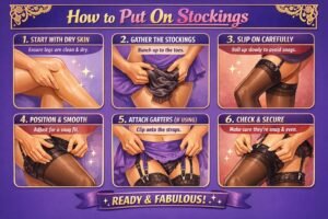 how to put on stockings how to put on stockings